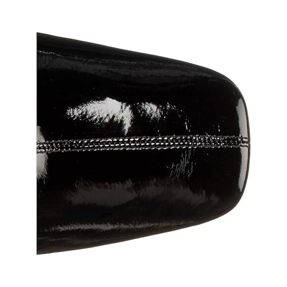 NWT SAM EDELMAN Womens Black Comfort Codie Square Toe Block Heel Booties 10 M - Picture 3 of 5